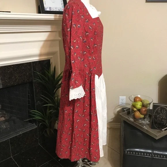 Recollections Victorian vintage floral print dress - Picture 4 of 8